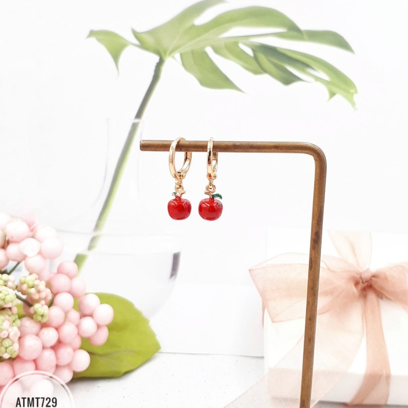 XUPING ANTING GOLD CHERRY CAT 