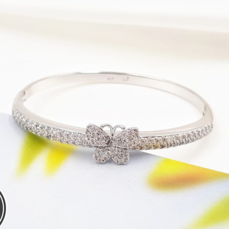 XUPING BANGLE SILVER BUTTERFLY