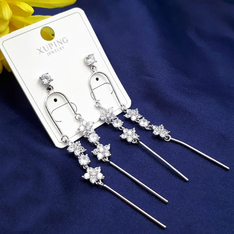 XUPING ANTING JR SILVER FLOWER
